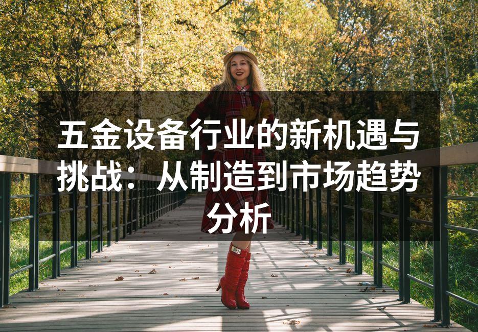五金设备行业的新机遇与挑战：从制造到市场趋势分析